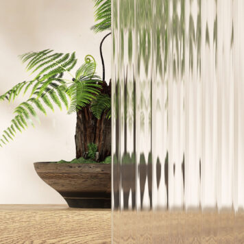 Reeded Glass Window Film 25mm